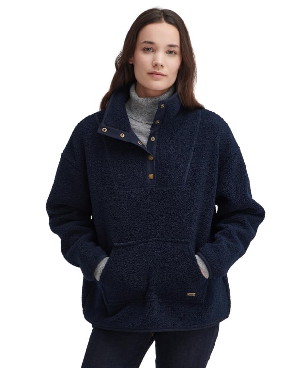 Women's Barbour Woodside Fleece - Navy