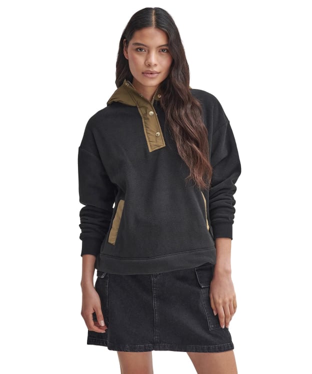 Women's Barbour International Hailey Fleece - Black