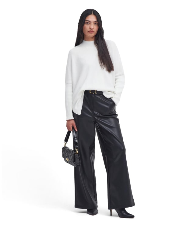 Women's Barbour International Aria Trousers - Black