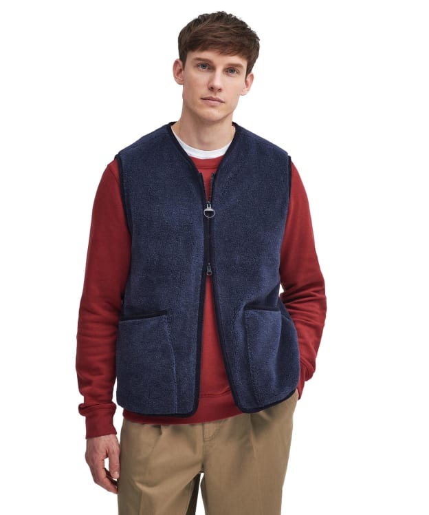 Men's Barbour Liddesdale Fleece Vest - New Navy