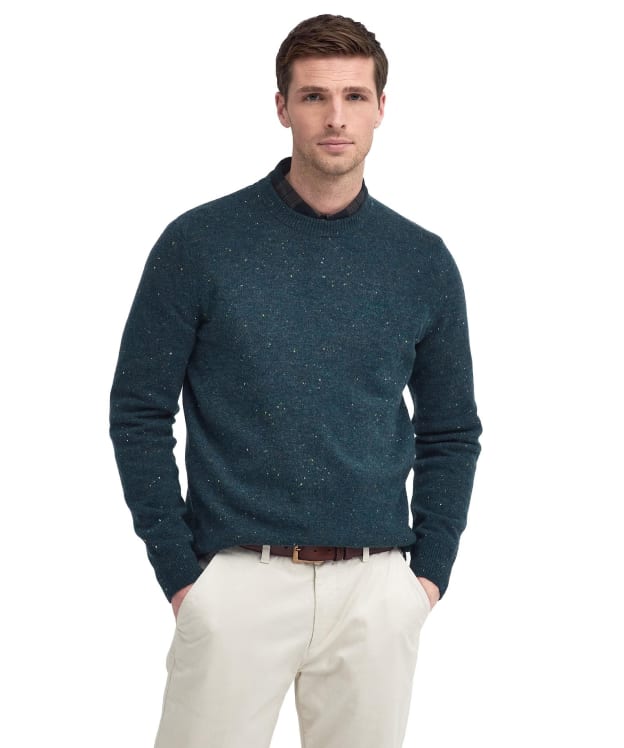 Men's Barbour Tainsbury Crew Neck Sweater - Seaweed