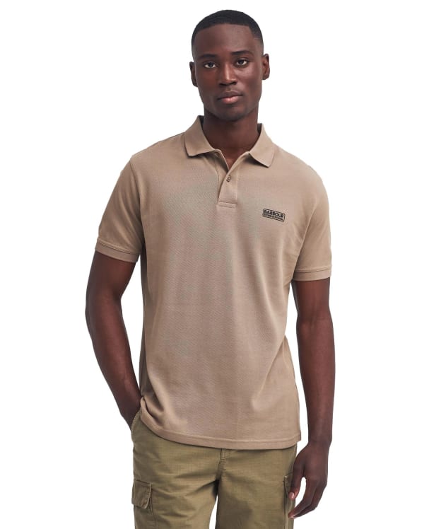 Men's Barbour International Essential Polo - Timberwolf