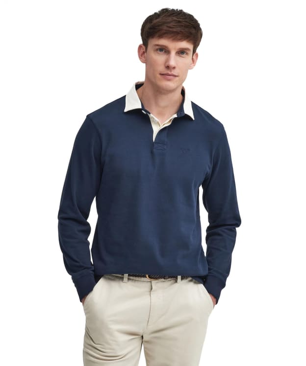 Men's Barbour Howtown Rugby Shirt - Navy