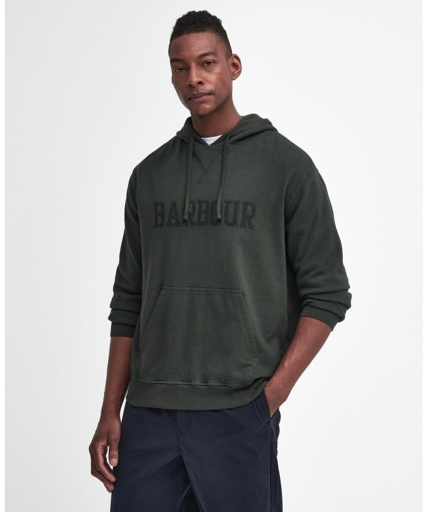 Men's Barbour Howe Relaxed Hoodie - Sage