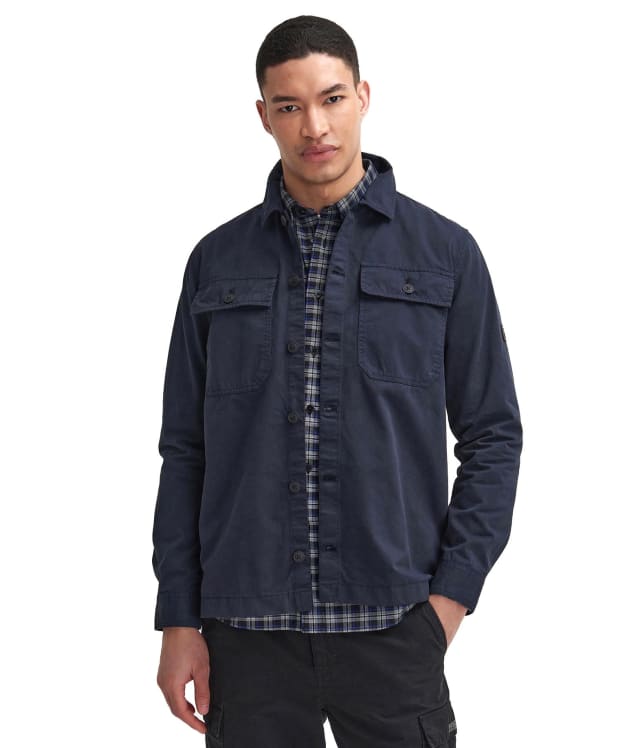 Men's Barbour International Arlo Overshirt - Navy