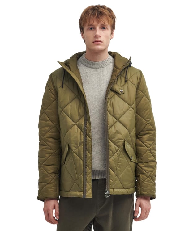 Men's Barbour Re-Engineered Endurance Quilted Jacket - Light Sage