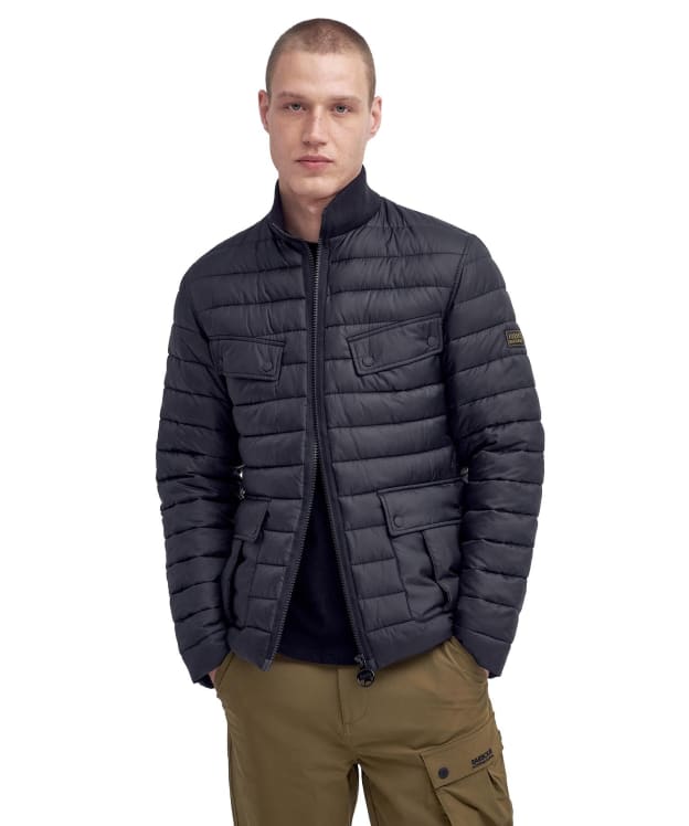 Men's Barbour International Re-Ariel Puffer Jacket - Black