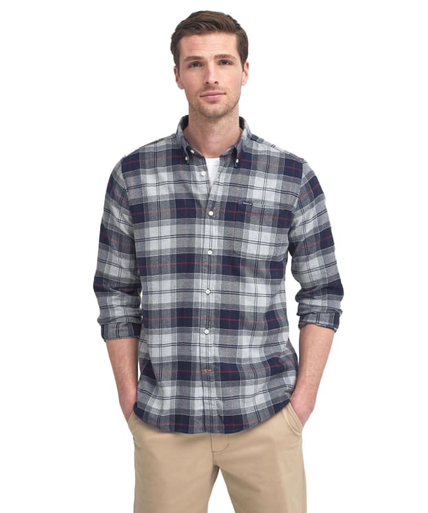 Men’s Barbour Kyeloch Tailored Shirt - Blue Granite