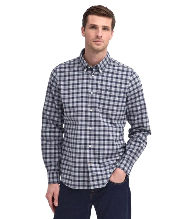 Men’s Barbour Lomond Tailored Shirt - Blue Granite