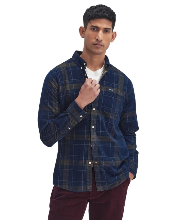 Men's Barbour Southfield Tailored Shirt - Inky Blue