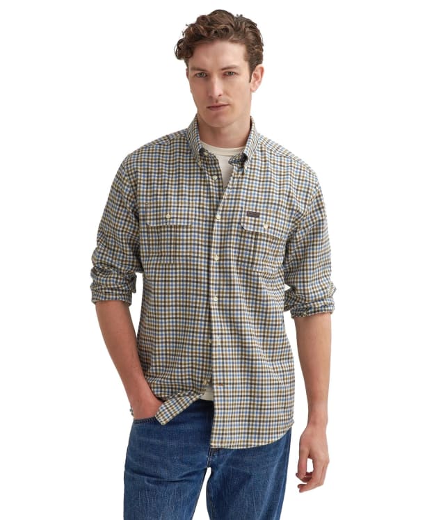 Men's Barbour Foss Regular Fit Shirt - Blue