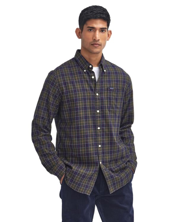 Men's Barbour Lanark Tartan Tailored Shirt - Classic Tartan