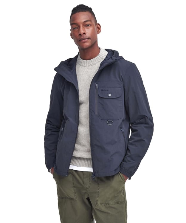 Men's Barbour Angler Showerproof Jacket - Navy