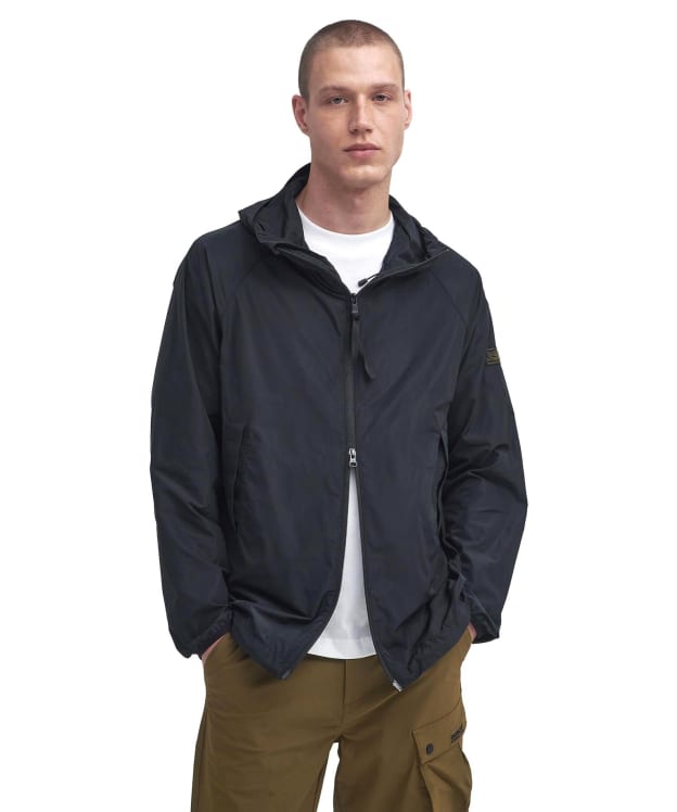 Men's Barbour International Porter Showerproof Jacket - Black