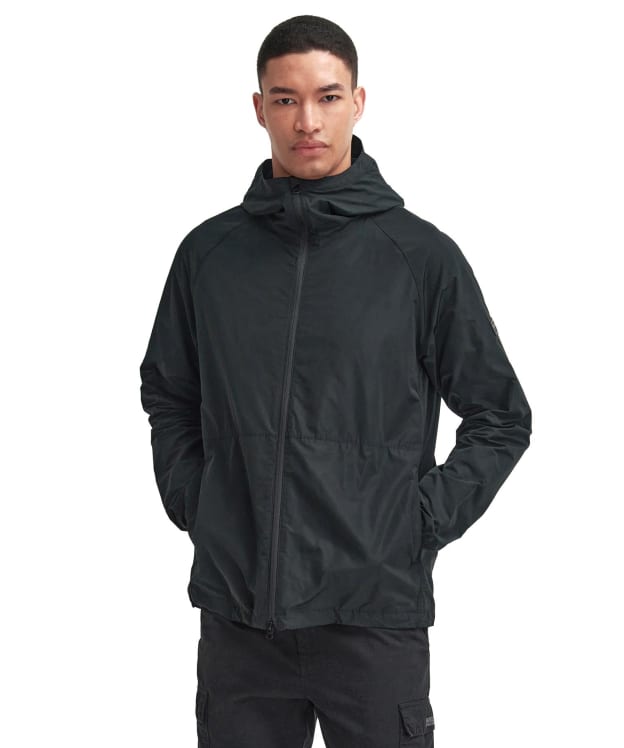 Men's Barbour International Peckett Showerproof Jacket - Black