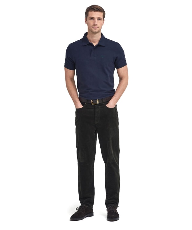 Men's Barbour Stretch Cord Regular Fit Trouser - Forest