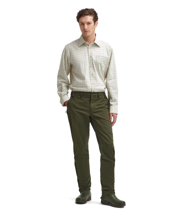 Men's Barbour Beaconsfield Active Trouser - Olive