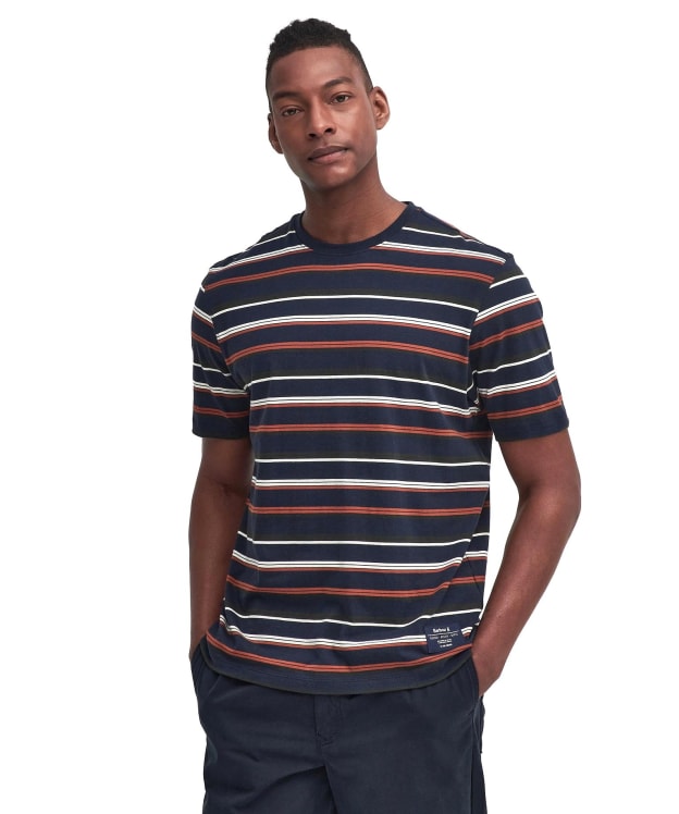 Men's Barbour Eston Stripe Relaxed T-Shirt - Navy