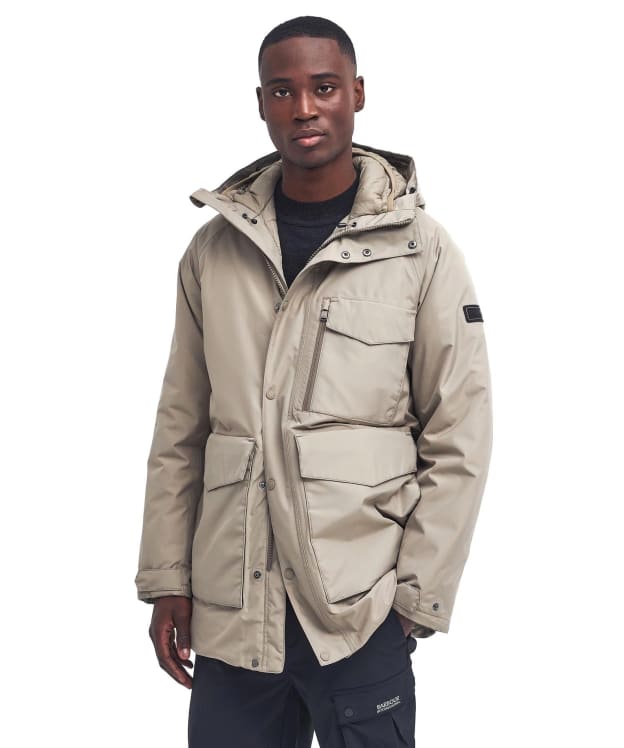 Men's Barbour International Harwick Waterproof Jacket - Brindle