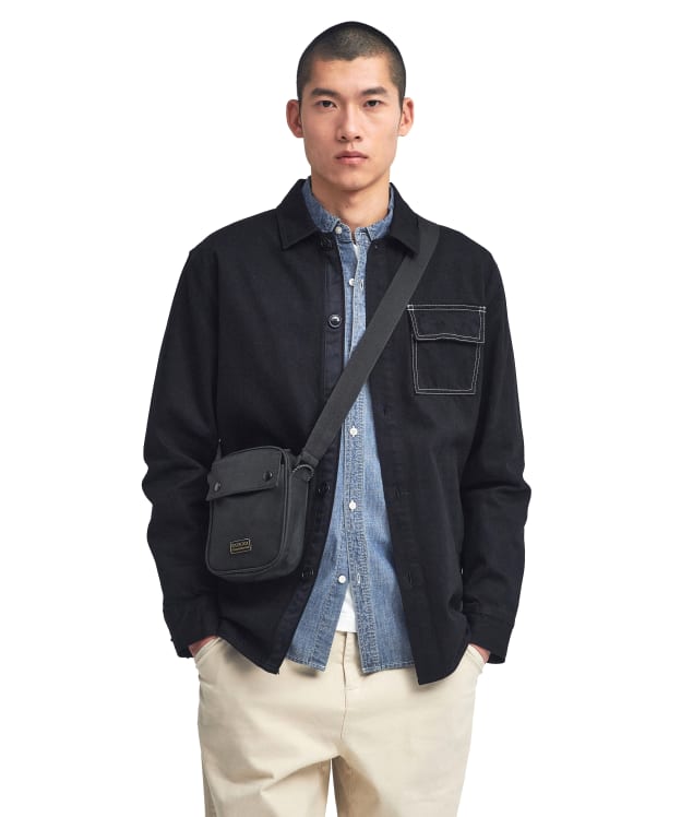 Barbour International Knockhill Essential Crossbody Bag - Black
