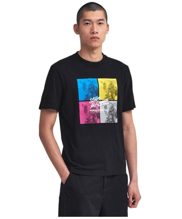 Men's Barbour International Keyplate T-Shirt - Black