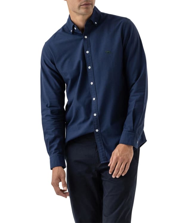 Men's Rodd & Gunn Long Sleeve Oxford Shirt - Navy