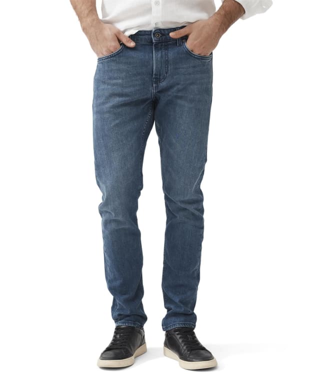 Men's Rodd & Gunn Oaro Slim Fit Italian Denim Jeans - Bright Blue