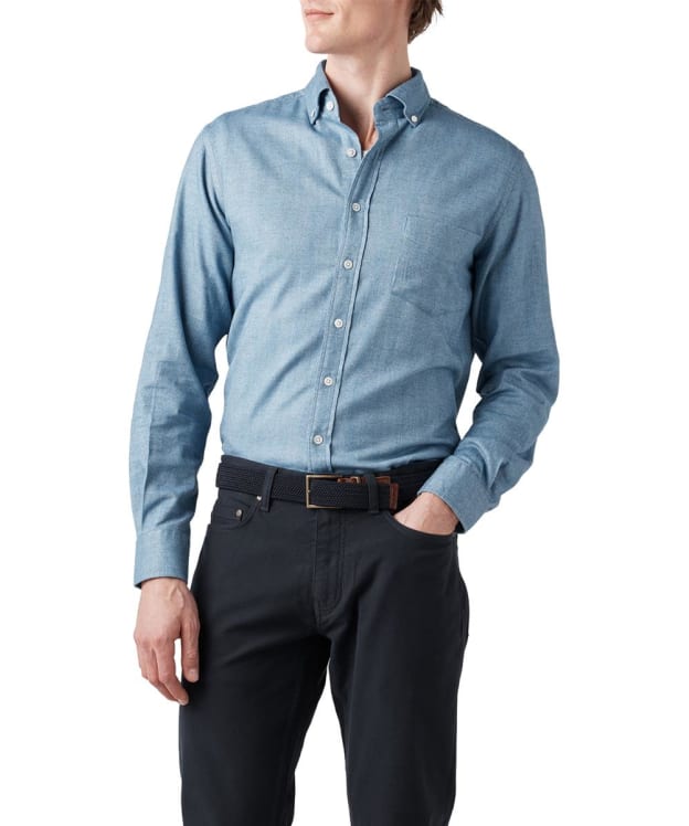 Men's Rodd & Gunn Barhill Brushed Twill Shirt - Chambray