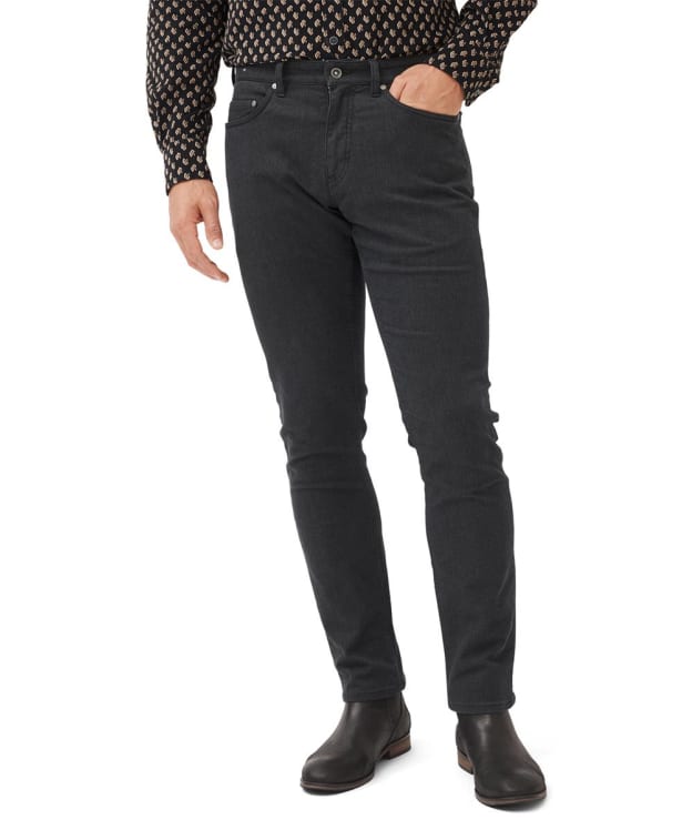 Men's Rodd & Gunn Motion Melange Straight Fit Jeans - Onyx