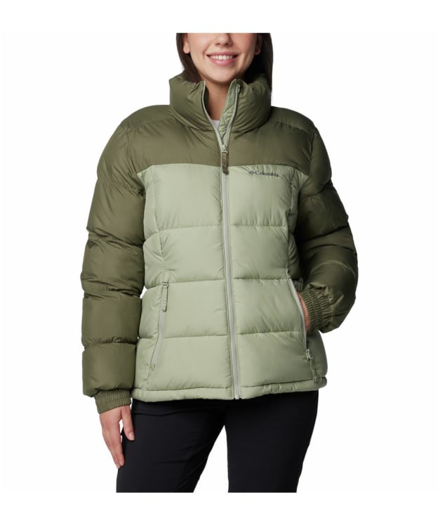 Women's Columbia Pike Lake Full Zip Jacket - Stone Green / Safari
