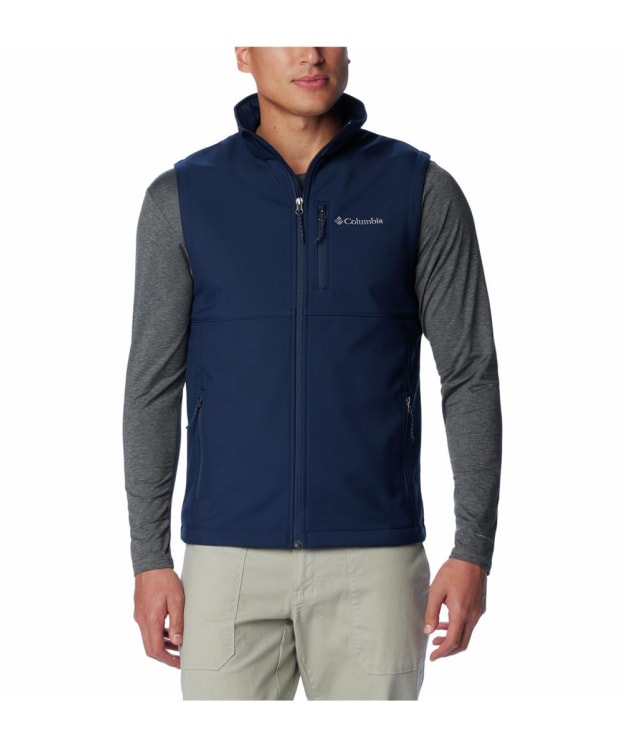 Men's Columbia Ascender II Softshell Vest - Collegiate Navy