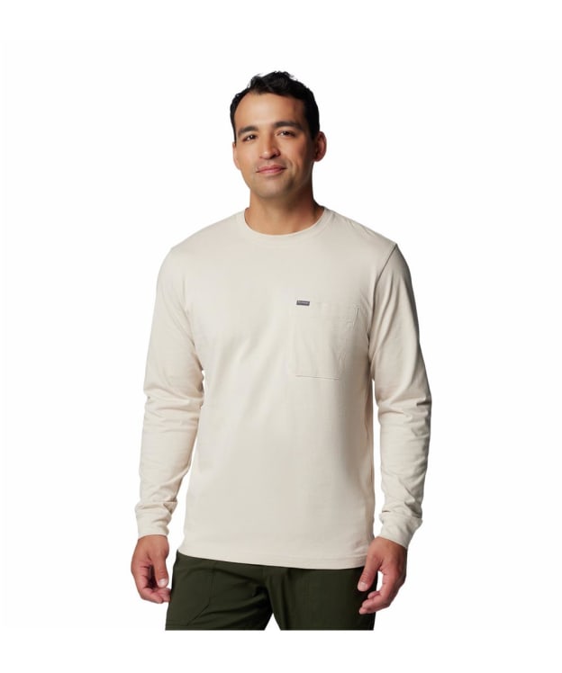 Men's Columbia Landroamer Long Sleeve T-Shirt - Dark Stone