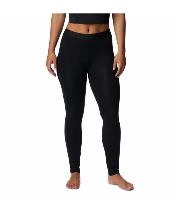 Women's Columbia Midweight Stretch Baselayer Tights - Black