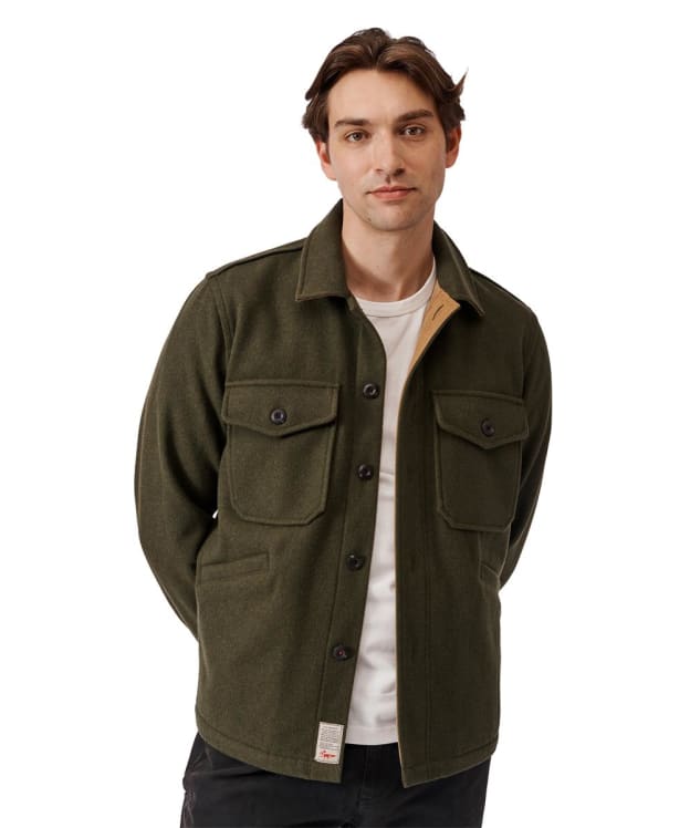 Men's Aubin Wildsworth Wool Jacket - Khaki