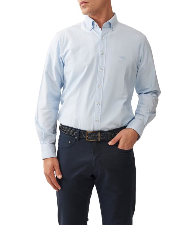 Men's Rodd & Gunn Long Sleeve Oxford Shirt - Powder Blue