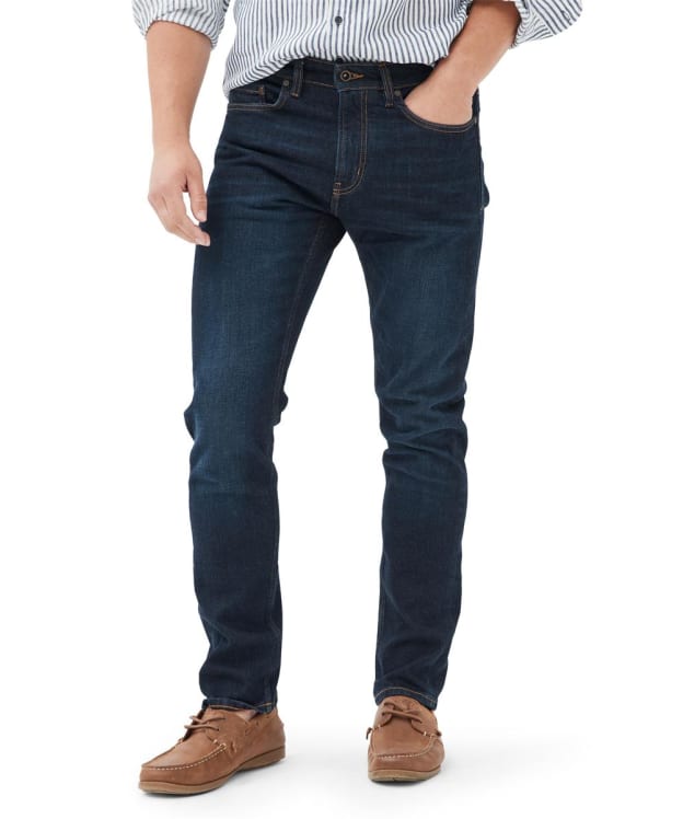 Men's Rodd & Gunn Sutton Straight Fit Italian Denim Jeans - Dark Blue