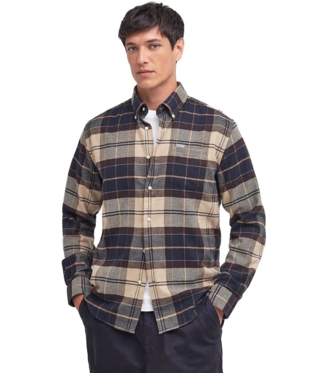 Men’s Barbour Hogside Tartan Regular Fit Shirt - Autumn Dress