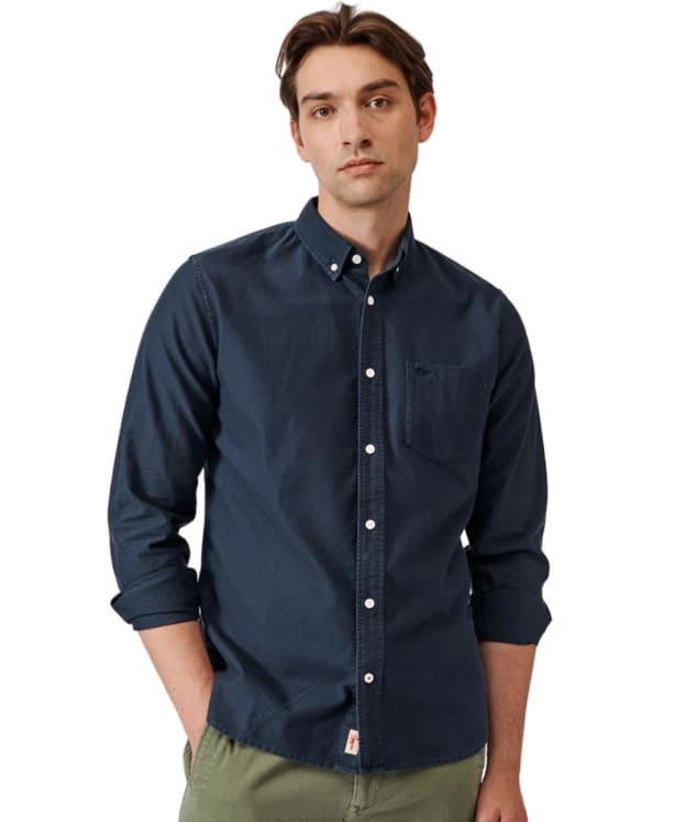Men's Aubin Aldridge Oxford Button Down Shirt - Washed Navy