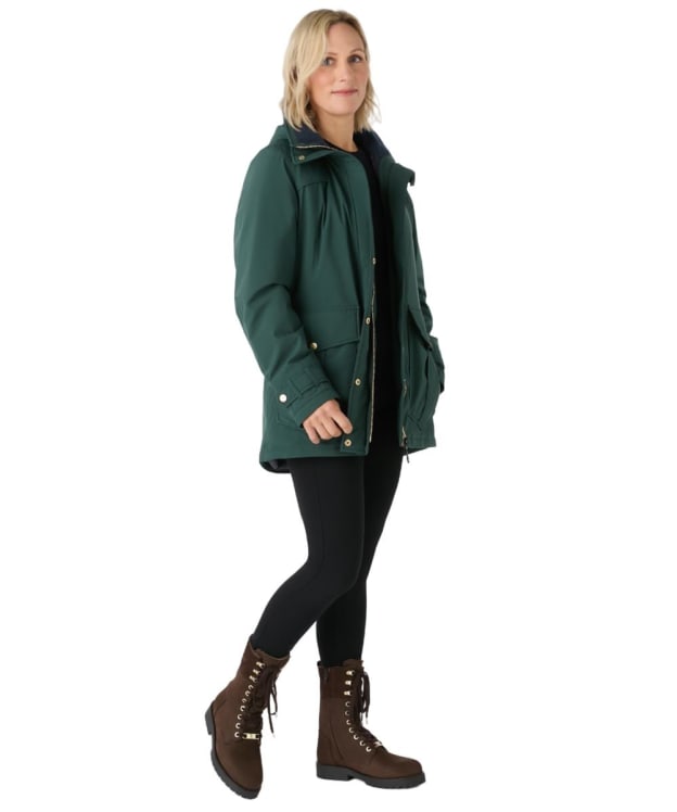 Women’s Musto x Fairfax & Favor Odyssey Waterproof Jacket - Darkest Spruce