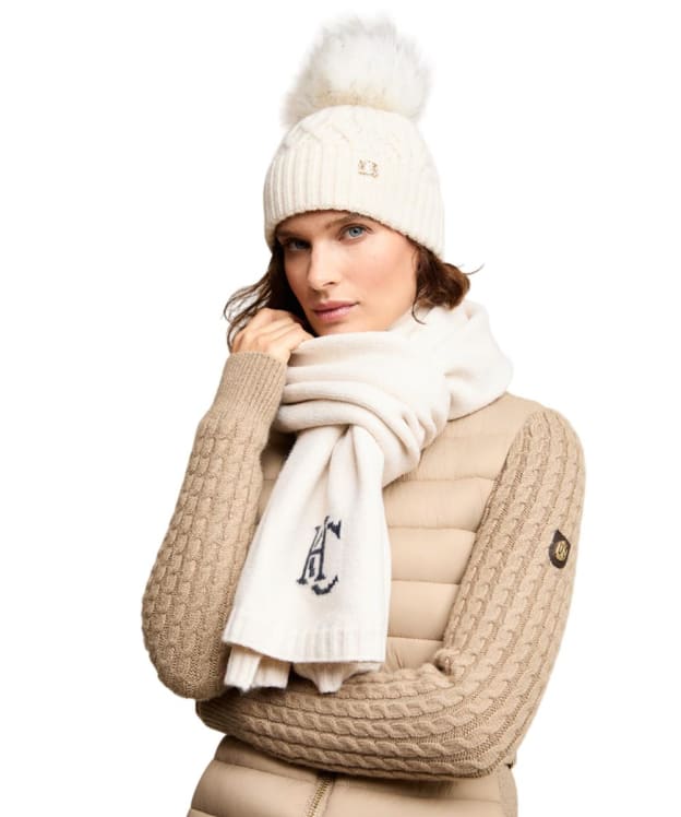 Women's Holland Cooper Elle Scarf - Ecru