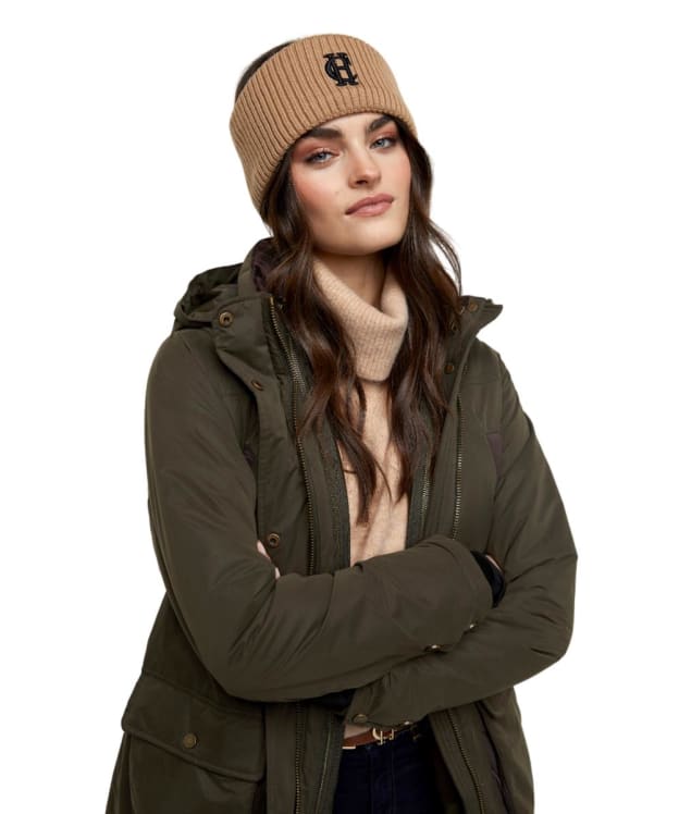 Women's Holland Cooper Chelsea Merino Headband - Camel