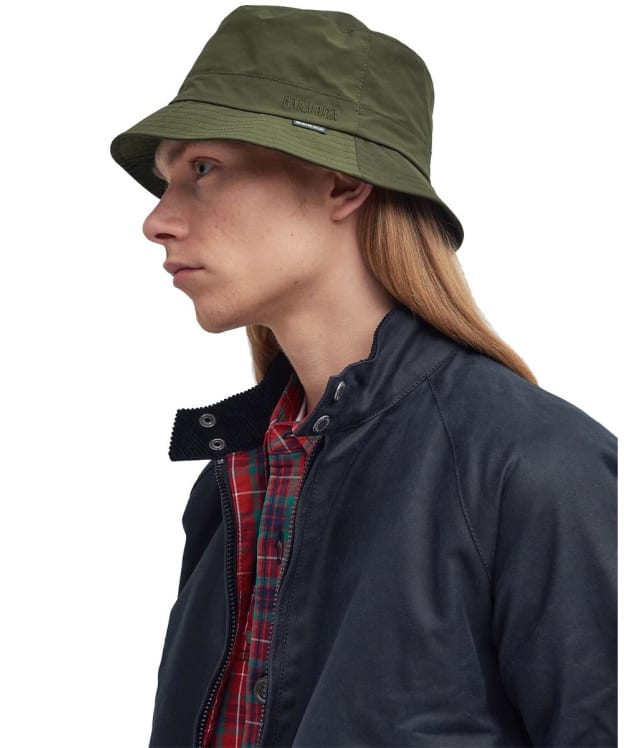 Men's Barbour x Baracuta Bucket Hat - Beech
