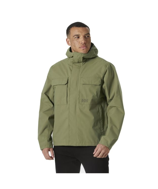 Men’s Helly Hansen Escape Rain Jacket - Terrain Green