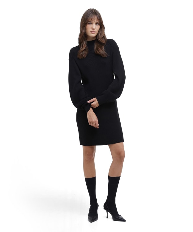 Women's Barbour International Franchesca Knitted Dress - Black