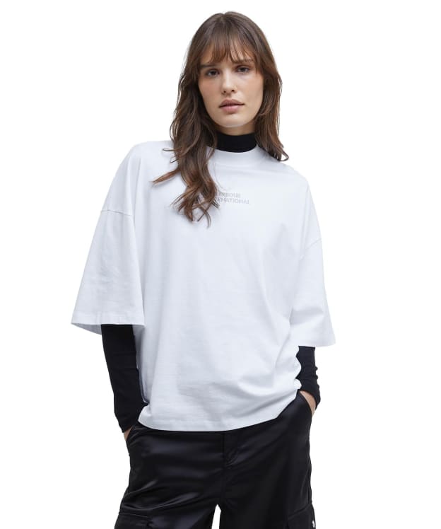 Women's Barbour International Franchesca Top - White