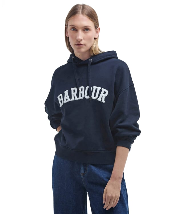 Women's Barbour Mayfield Hoodie - Navy