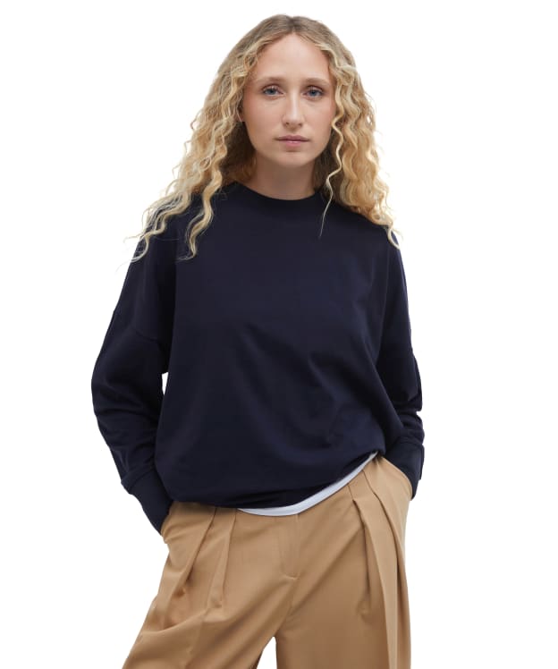 Women's Barbour Shelby Top - Navy
