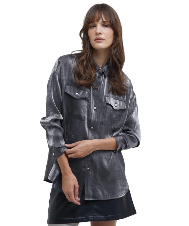 Women's Barbour International Della Shirt - Chrome
