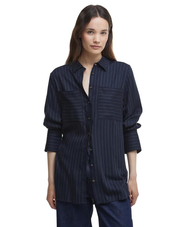 Women's Barbour Carrie Shirt - Navy