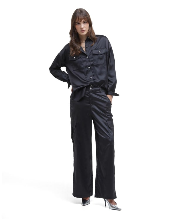 Women's Barbour International Kaylee Trousers - Black